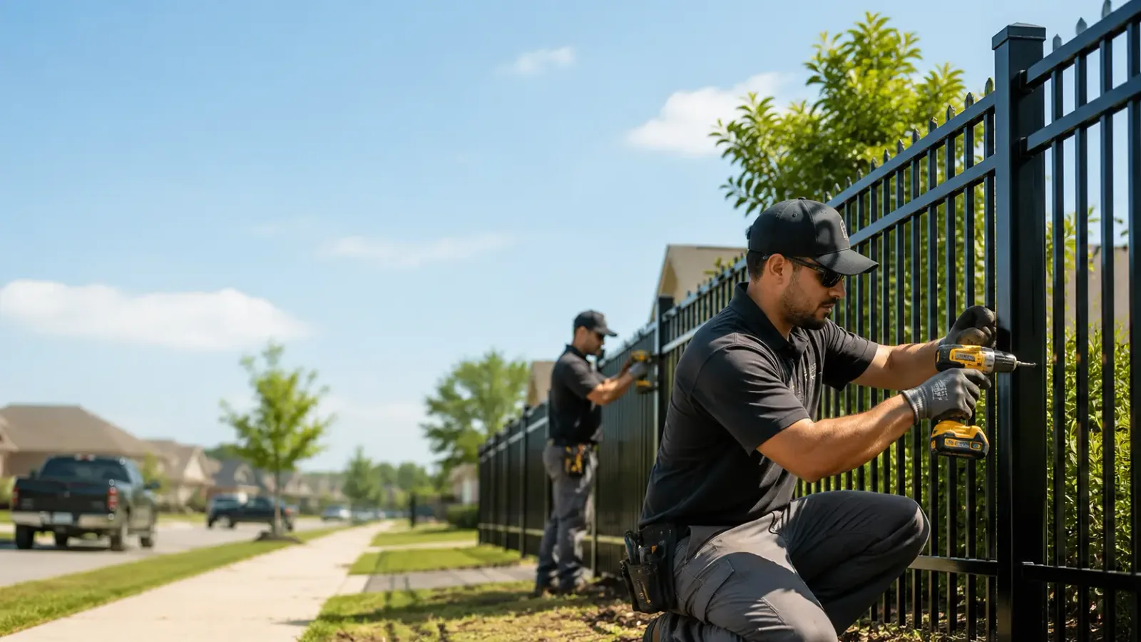 Metal Fence Installation in Vardaman, MS